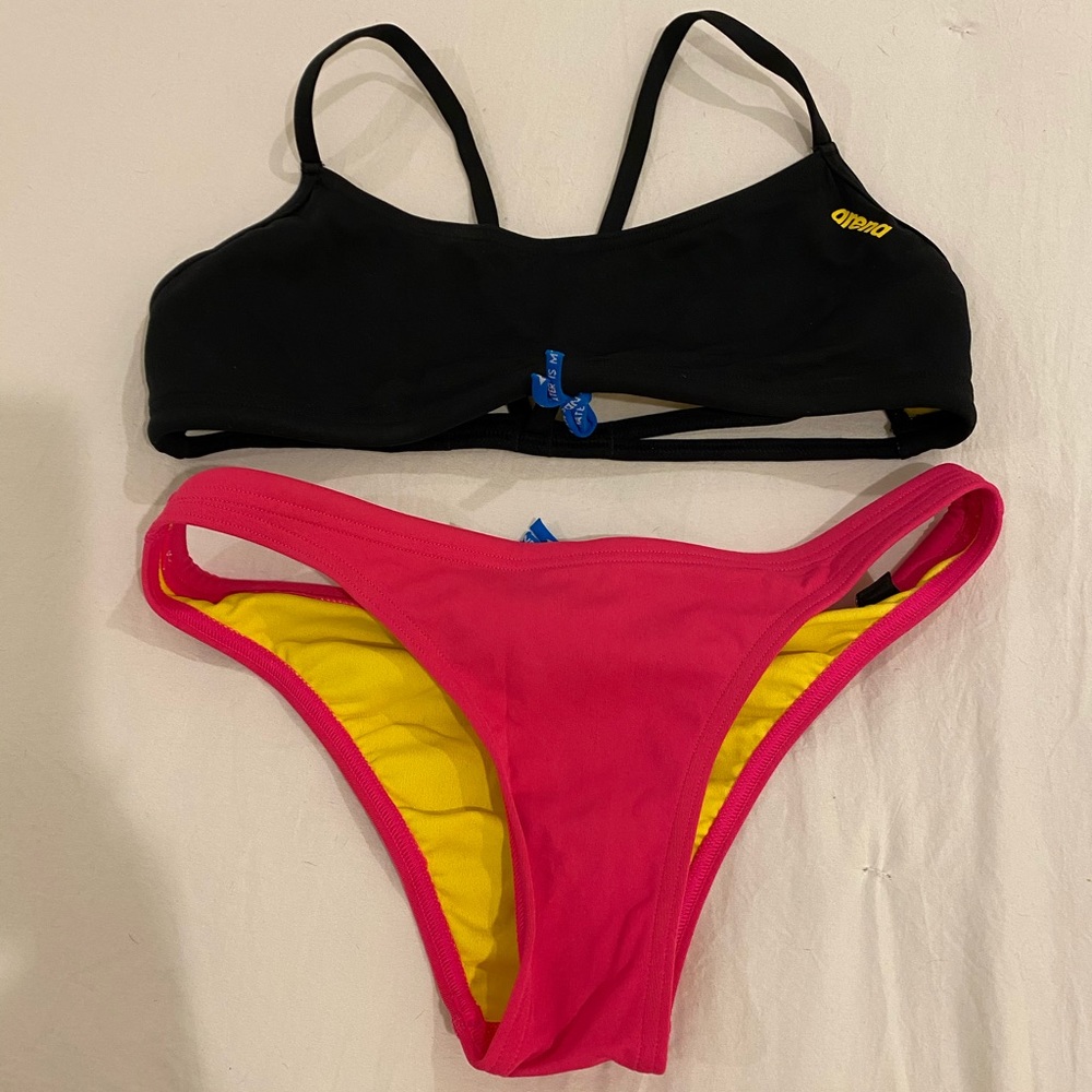Area fitness swimming two piece